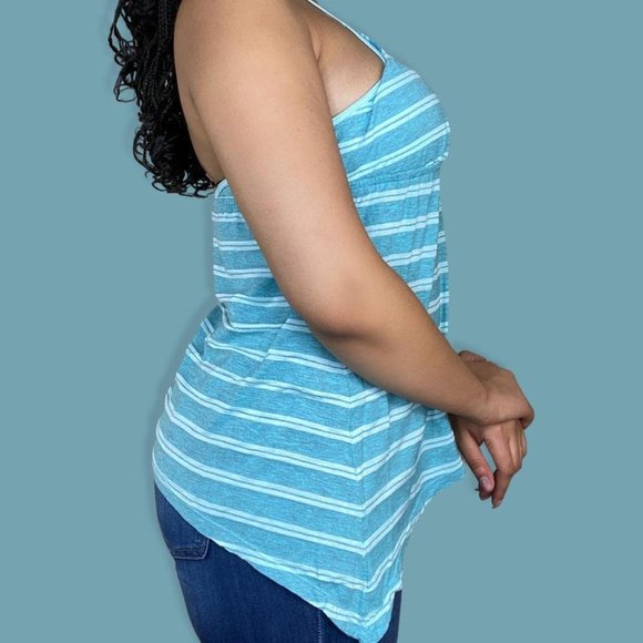Striped Halter Top - Picture 3 of 4